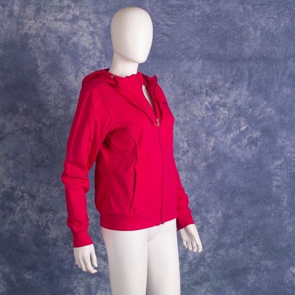 Spalding Hot Pink Hoodie Sweatshirt Sz M - Picture 3 of 4